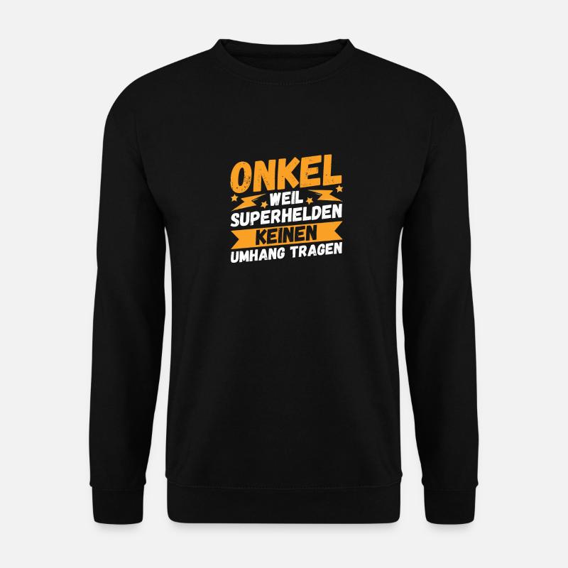Uncle - Unisex Sweatshirt - black