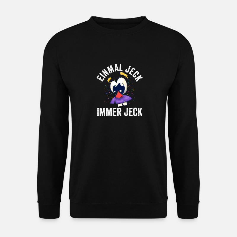 Costume de carnaval Carnaval - Sweat-shirt Unisexe - noir