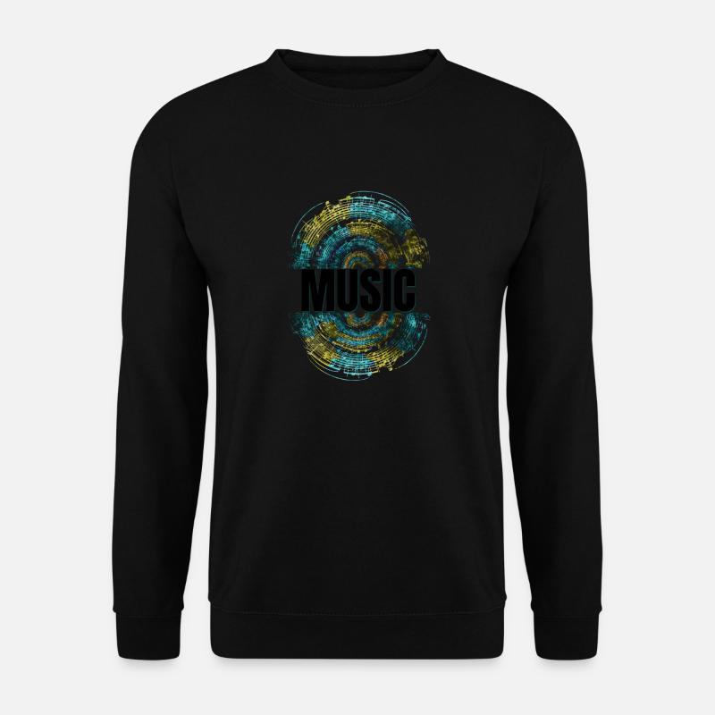 Music - Unisex Pullover - Schwarz