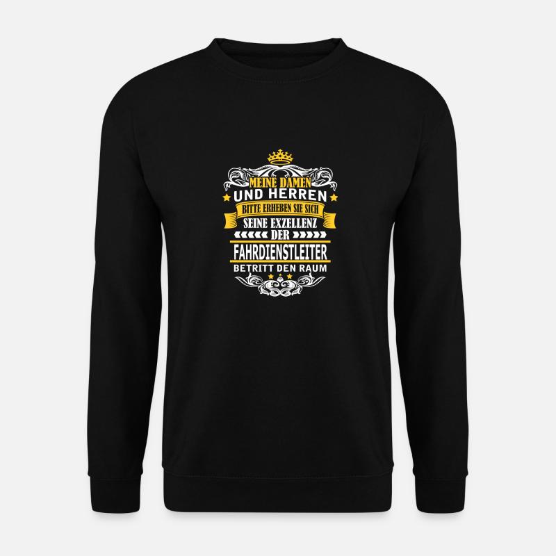 FAHRDIENSTLEITER - Unisex Pullover - Schwarz