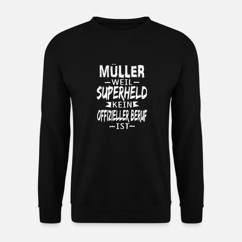 MÜLLER - Unisex Pullover - Schwarz