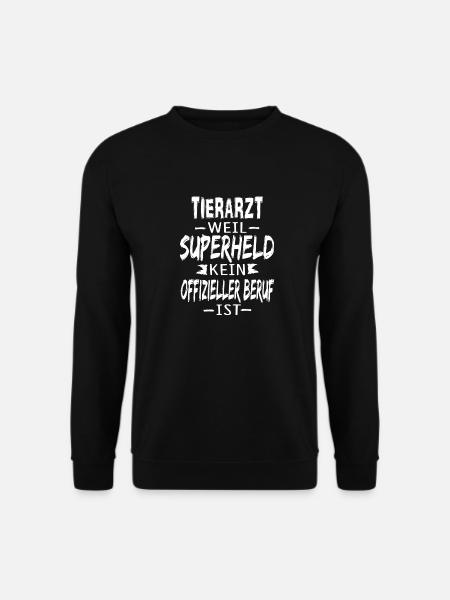 TIERARZT - Unisex Pullover - Schwarz