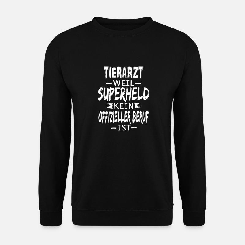 TIERARZT - Unisex Pullover - Schwarz
