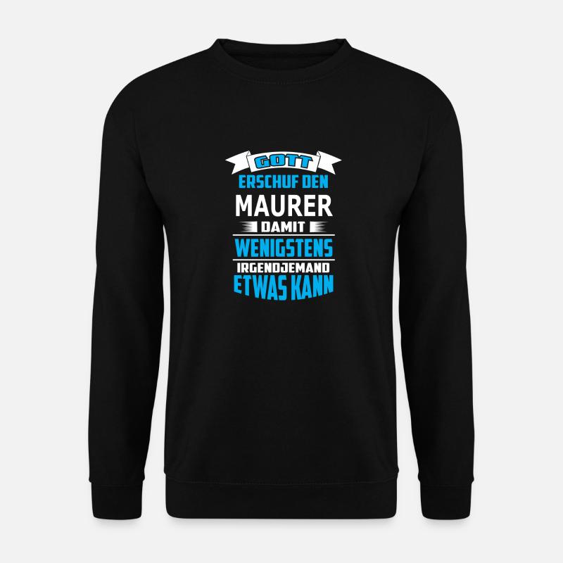 MAURER - Unisex Pullover - Schwarz