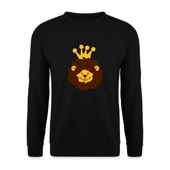 Lion King - Unisex Sweatshirt - black - Front - Alina (178cm) & Michal (187cm)
