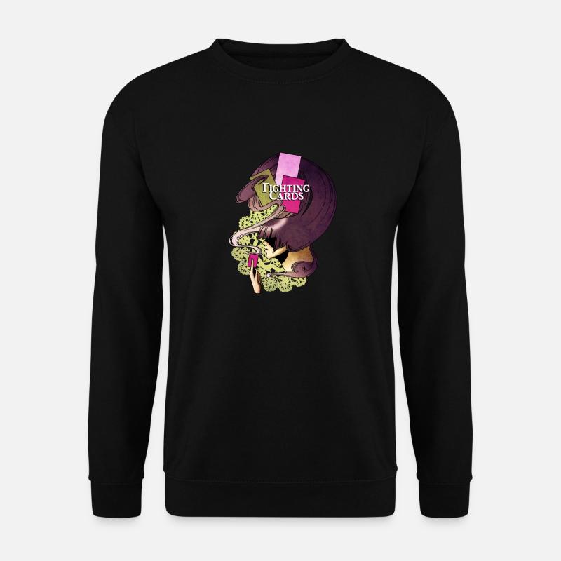 Kampfkarten - Beschwörer - Unisex Pullover - Schwarz
