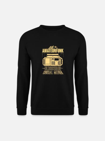 Amateurfunker Hobby Funker Geschenkidee - Unisex Pullover - Schwarz