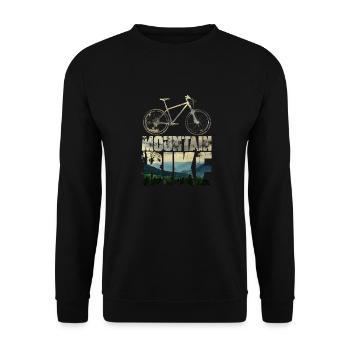 VTT - Sweat-shirt Unisexe - noir - Devant - Alina (178cm) & Michal (187cm)