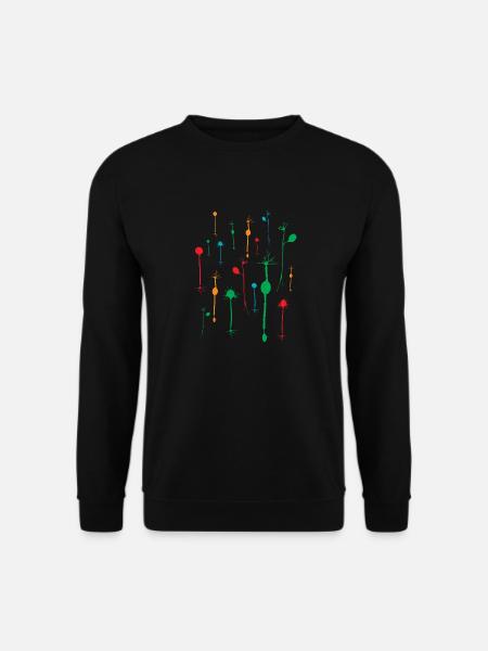 Neurons tetrad - Unisex Sweatshirt - black
