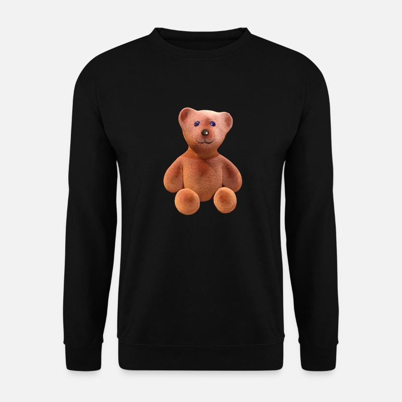 Süßer Teddybär - Unisex Pullover - Schwarz