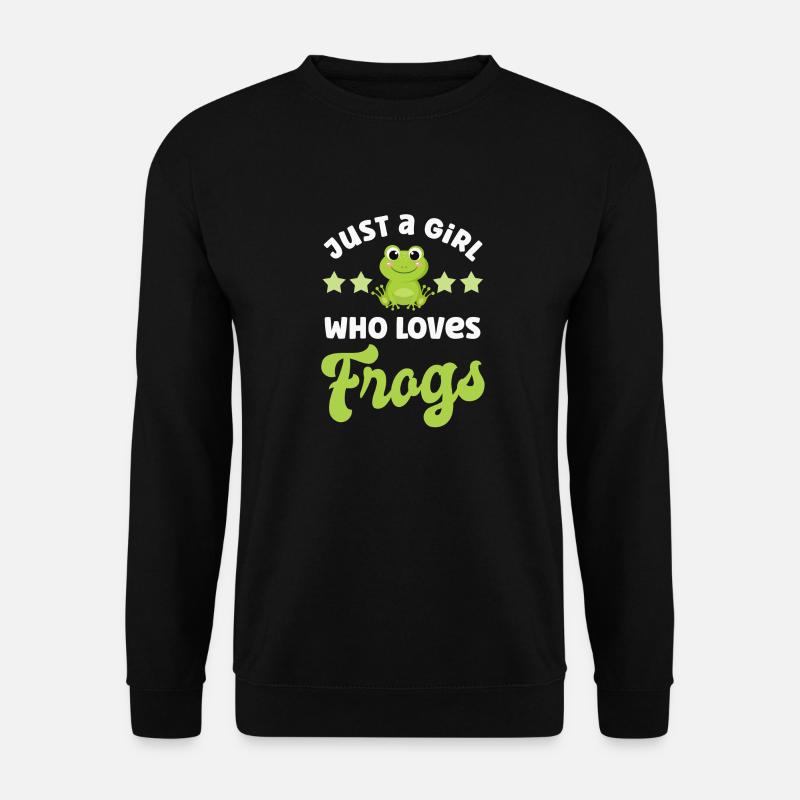 Frog Frogs - Unisex Sweatshirt - black