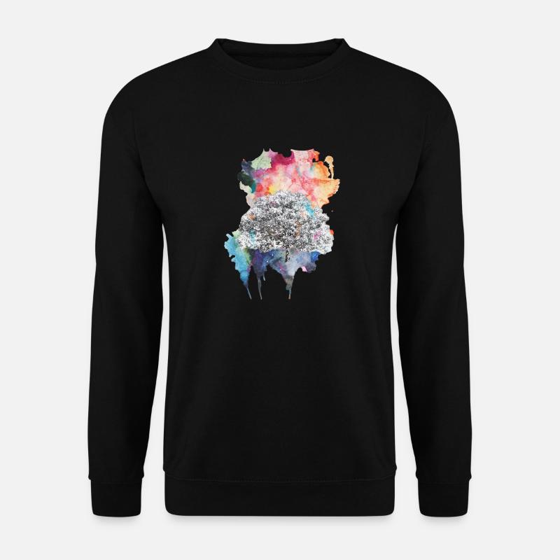 Farbexplosion - Unisex Pullover - Schwarz