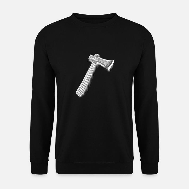 Axe | Lumberjacks | Woodworkers | Axe - Unisex Sweatshirt - black