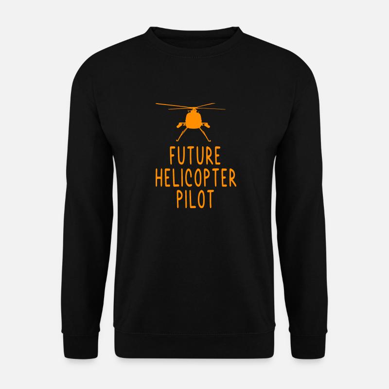 Hélicoptère Hélicoptère cool dire - Sweat-shirt Unisexe - noir