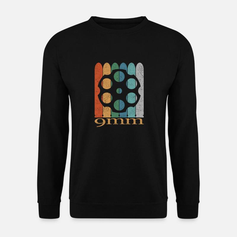 Tambor de revólver - Sudadera unisex - negro