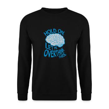 Permettez-moi d’exagérer - Sweat-shirt Unisexe - noir - Devant - Alina (178cm) & Michal (187cm)