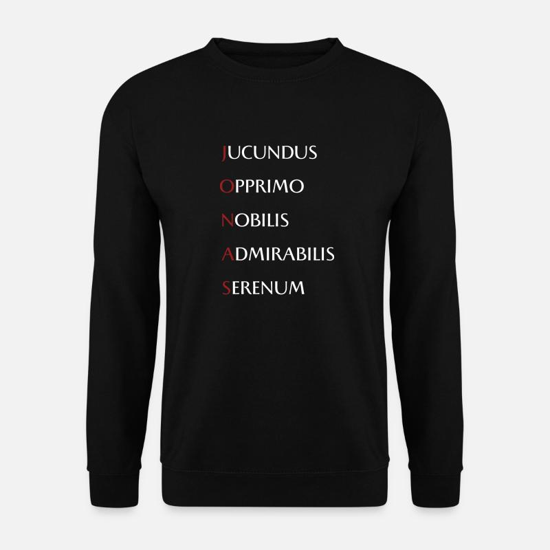 Jonas - Unisex Pullover - Schwarz