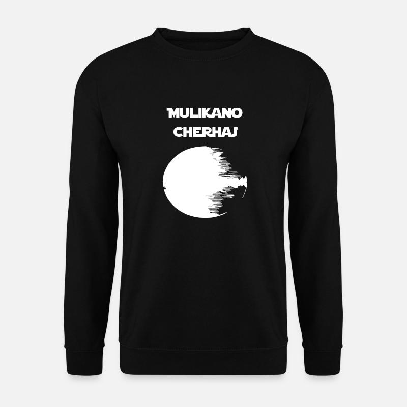 Mulikano Cherhaj (white) - Unisex Sweatshirt - black