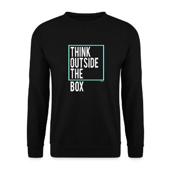 Sortez des sentiers battus - Sweat-shirt Unisexe - noir - Devant - Alina (178cm) & Michal (187cm)