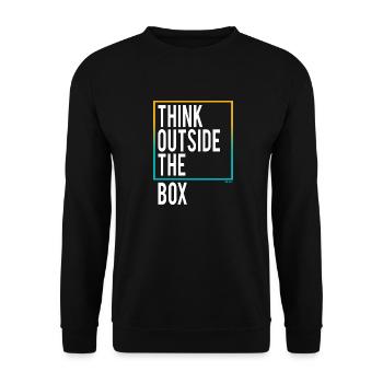 Sortez des sentiers battus - Sweat-shirt Unisexe - noir - Devant - Alina (178cm) & Michal (187cm)