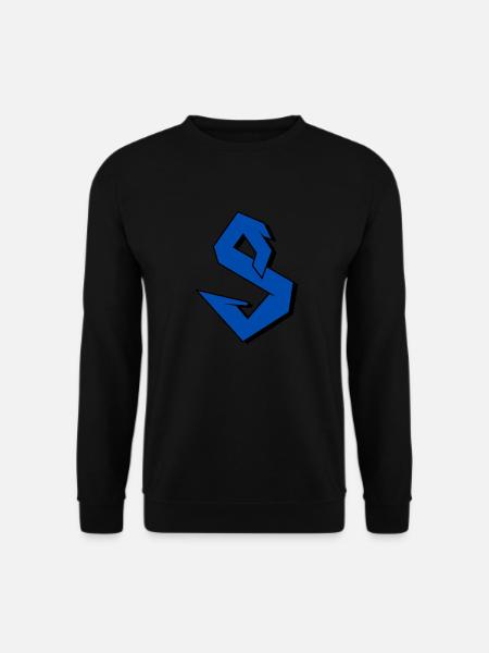 S Logo - Unisex Sweatshirt - black