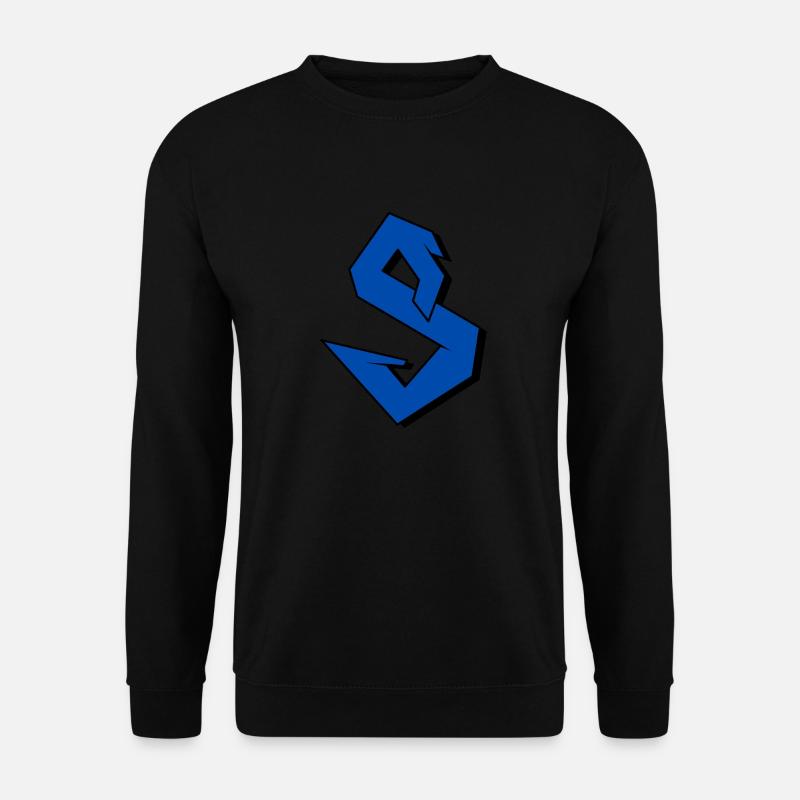 S Logo - Unisex Sweatshirt - black