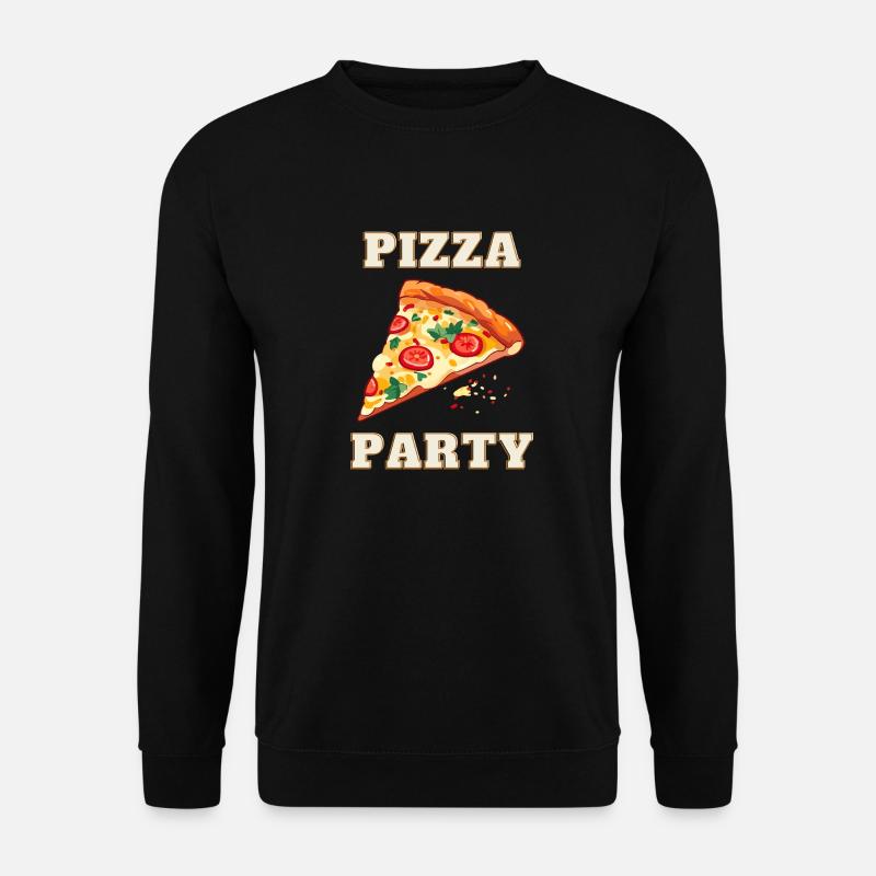 Pizza Party - Unisex Pullover - Schwarz
