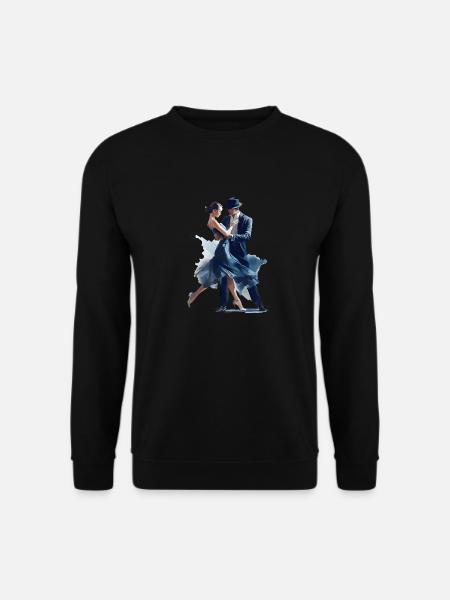 Tanzsport ist eine kreative Ausdrucksform - Unisex Pullover - Schwarz