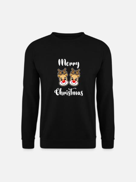 Merry Christmas - Unisex Pullover - Schwarz
