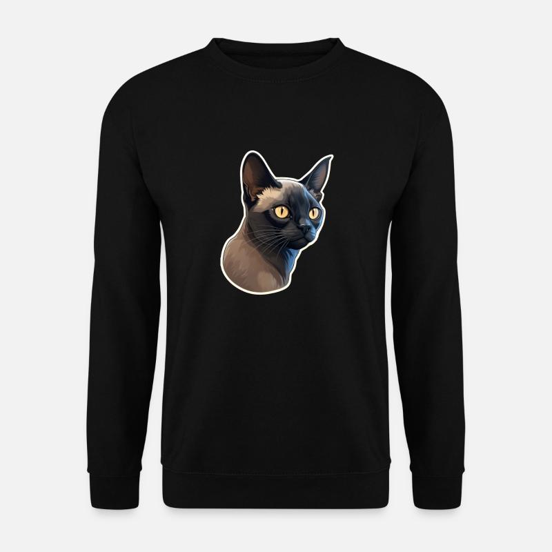 Chat birman - Sweat-shirt Unisexe - noir