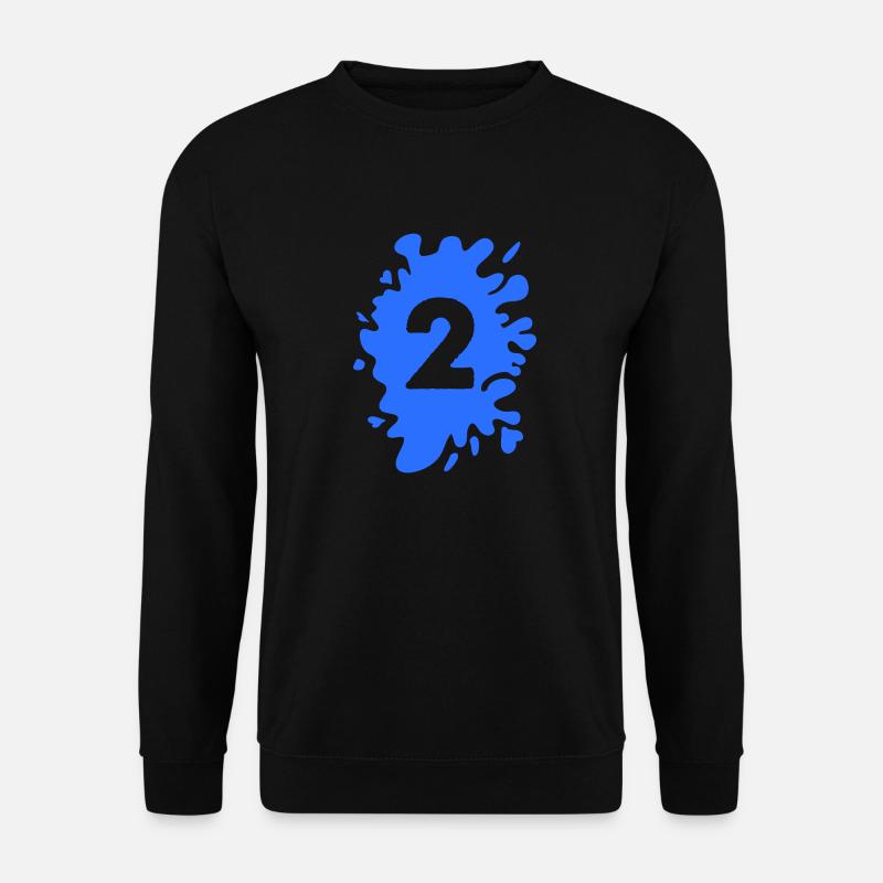 Klecks 2 - Unisex Pullover - Schwarz