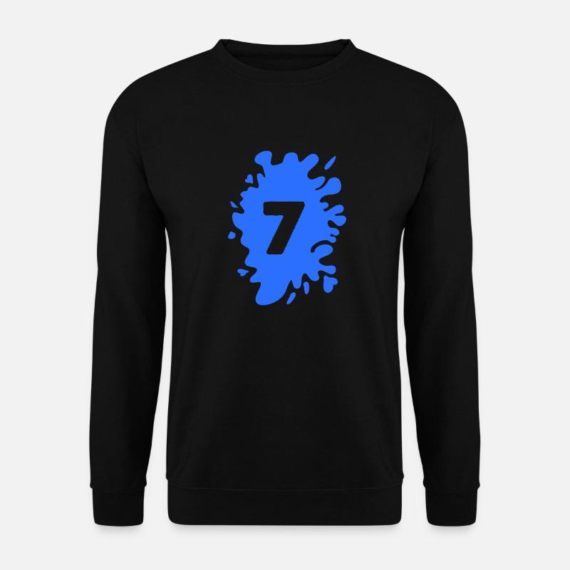 Blobs 7 - Sweat-shirt Unisexe - noir
