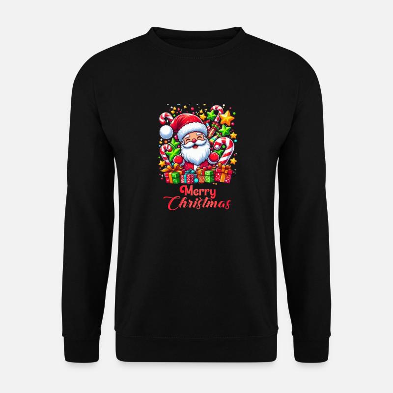 FROHE WEIHNACHTEN - Unisex Pullover - Schwarz