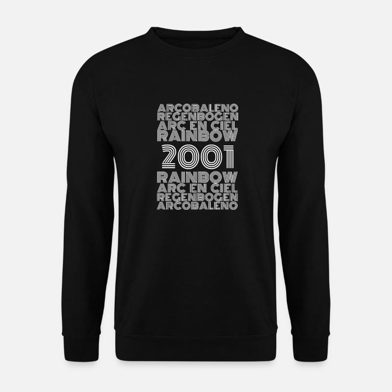 2001 - Unisex Pullover - Schwarz