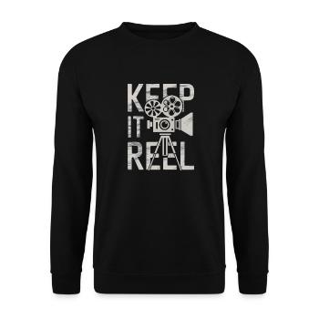 Filmmaker Film Director Cinematographer Film - Unisex Sweatshirt - black - Front - Alina (178cm) & Michal (187cm)
