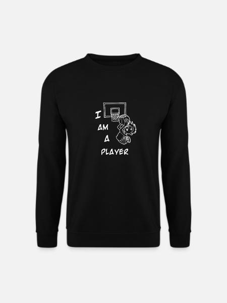 Basketball Player - Unisex Sweatshirt - black