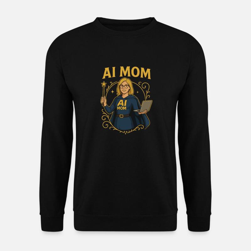 Magic AI MOM Blonde - Unisex Pullover - Schwarz