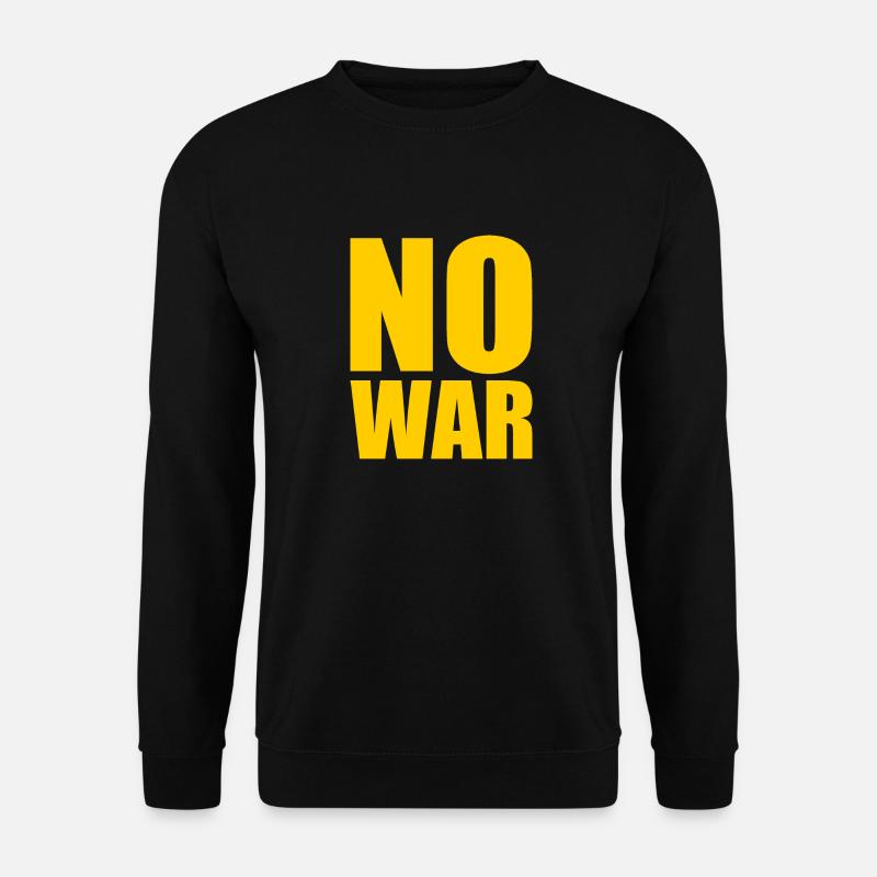 No war - Unisex Sweatshirt - black