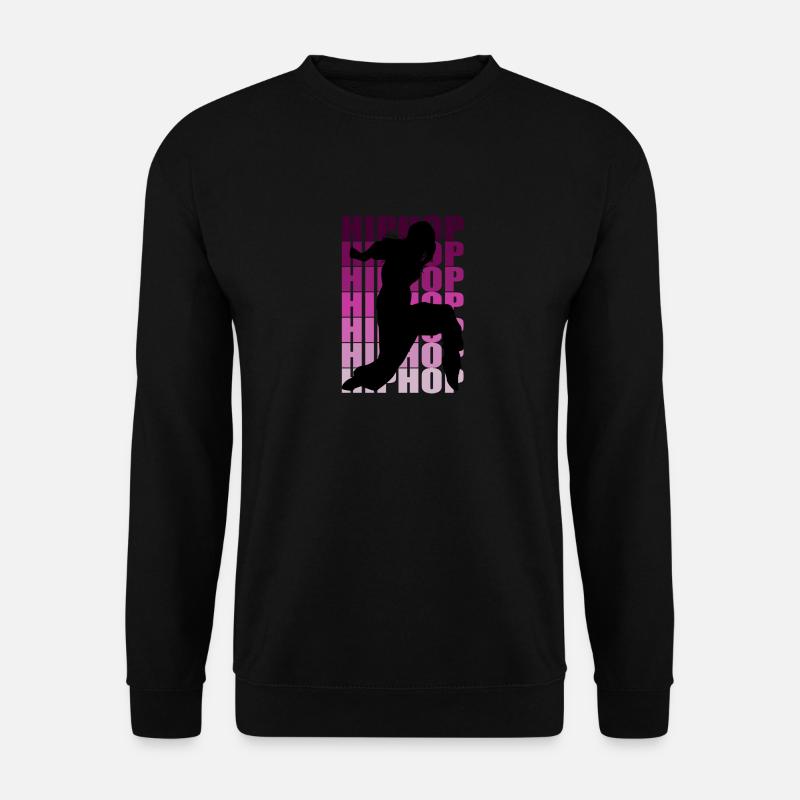 hiphop - Unisex Pullover - Schwarz