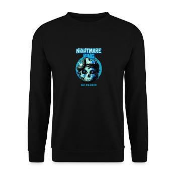 Nightmare King - Unisex Sweatshirt - black - Front - Alina (178cm) & Michal (187cm)