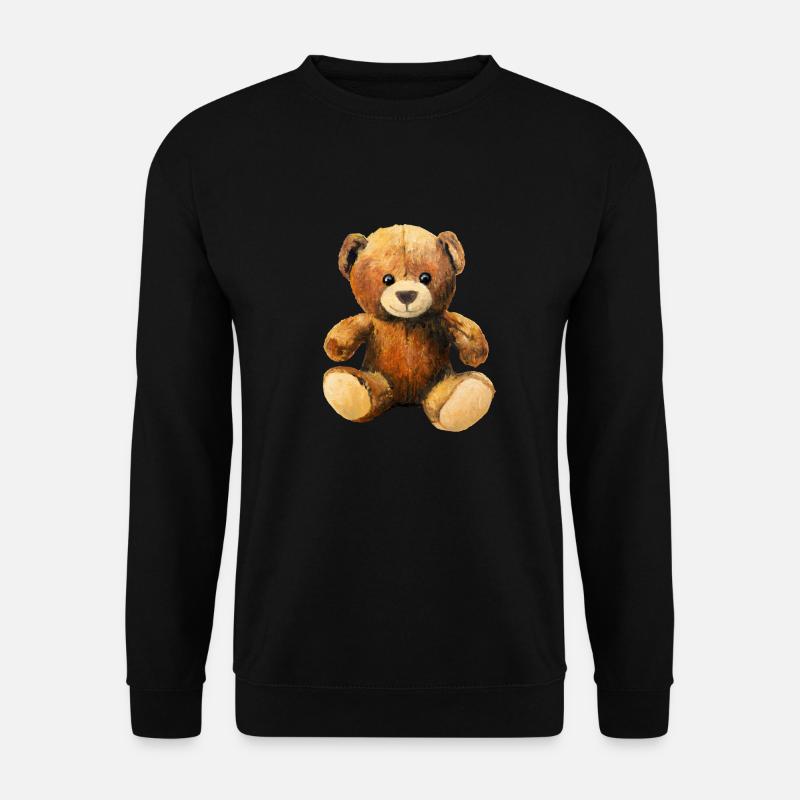 Teddybär - Unisex Pullover - Schwarz