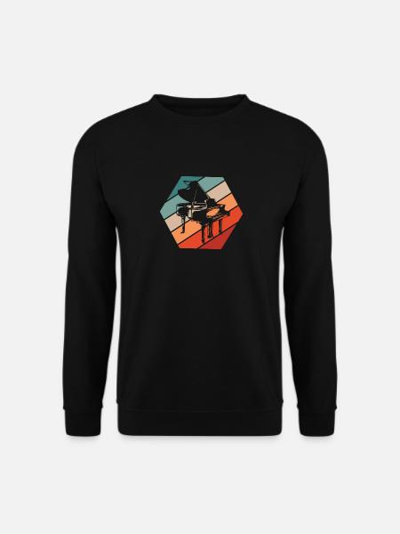 Piano Music - Unisex Sweatshirt - black