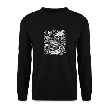 Fiole Poison 3 - Sweat-shirt Unisexe - noir - Devant - Alina (178cm) & Michal (187cm)