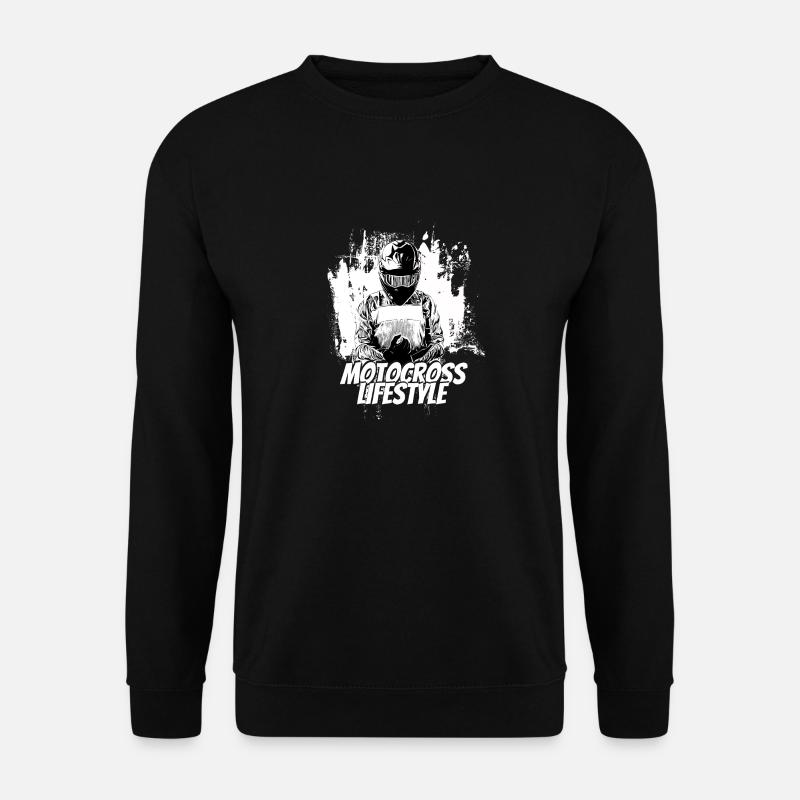Motocross Design Enduro / Gift Idea - Unisex Sweatshirt - black