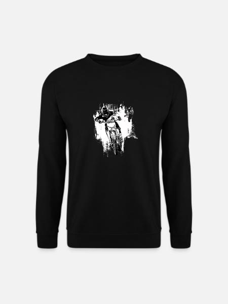 Motocross Design Enduro / Gift Idea - Unisex Sweatshirt - black