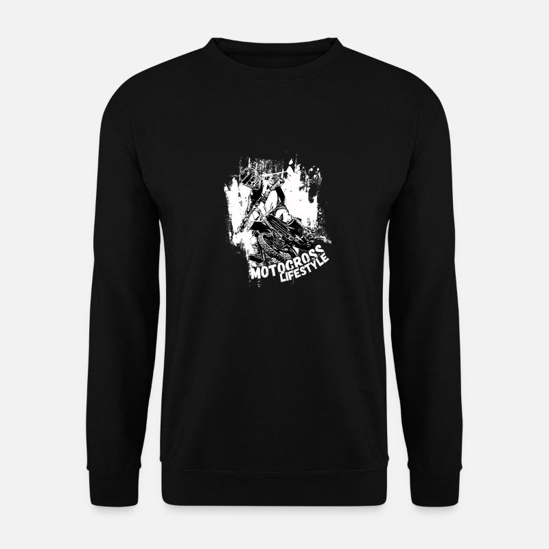 Motocross Design Enduro / Gift Idea - Unisex Sweatshirt - black