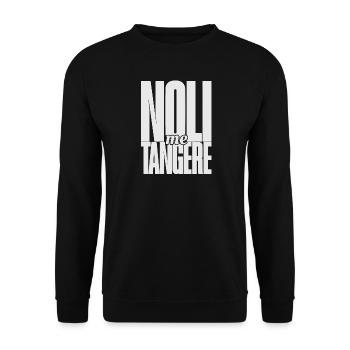 Noli me Tangere - Sweat-shirt Unisexe - noir - Devant - Alina (178cm) & Michal (187cm)