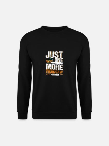 Chainsaw Arborist Lumberjack - Unisex Sweatshirt - black