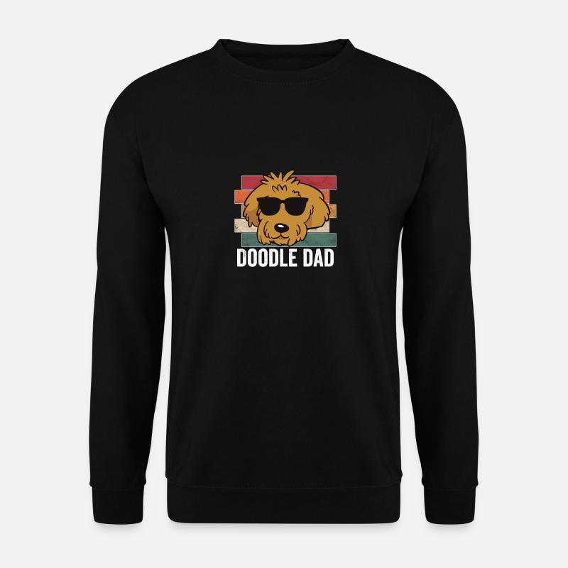 Goldendoodle Doodle Outfit Doodle Papa - Unisex Sweatshirt - black