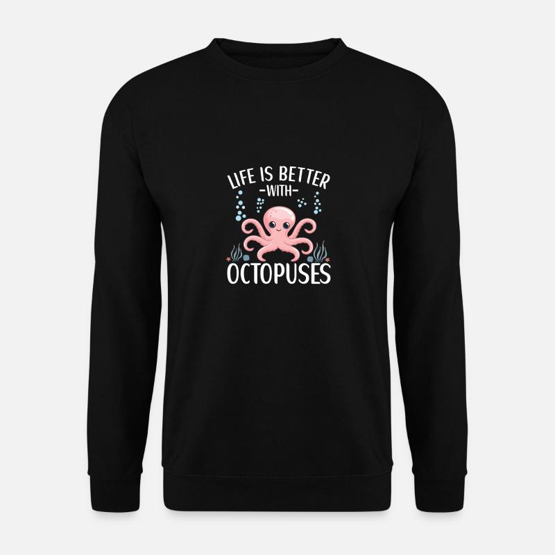 Octopus Outfit Octopus Octopus - Sweat-shirt Unisexe - noir